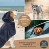 Accappatoio per cani FLUFFINO - Taglia L - beige/blu Anteprima dell’immagine prodotto 3