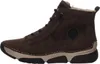 A side view of a brown winter boot. Náhled obrázku produktu