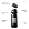 ROCKBROS Fahrrad Flaschenhalter PC Schwarz mit Trinkflasche Produktbild-Vorschau 2