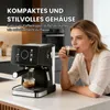 Espressomaschine, 20 Bar Kaffeemaschine mit verstellbarer Produktbild-Vorschau 7