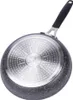 The underside of a frying pan with a black handle. Náhled obrázku produktu