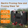21V 4 Zoll Elektro-Kettensäge und 25mm Akku Astschere Produktbild-Vorschau 6