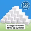 Magische Schmutzradierer - 100 Stk Reinigungsschwamm aus Produktbild-Vorschau 2