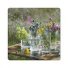 MuchoWow® Mauspad Mousepad Vase - Blumen - Farben 30x30 cm Produktbild-Vorschau 1