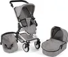 Kombipuppenwagen Fides 3 in 1 Melange grau Produktbild-Vorschau 3