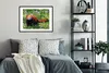 MuchoWow® Gerahmtes Poster Roter Panda - Blumen - Lila Produktbild-Vorschau 2