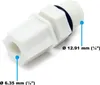Raccordo Jaco di Naturewater per tubo flessibile da 6,35 mm Anteprima dell’immagine prodotto 2