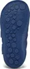 The image shows the sole of a blue child's shoe with various patterns and shapes. Produktbild-Vorschau