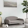 vidaXL Pelech pre psov Taupe 70x45x30 cm Látka Náhľad obrázku produktu 2