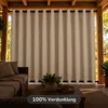 Outdoor Vorhang 254x214 cm Taupe Ösen Thermovorhang Produktbild-Vorschau 4