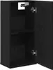 vidaXL Armoire murale Chêne noir 32 x 20 x 67 cm Bois Voir les images du produit 5