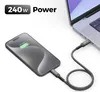 deleyCON 0,5m 240W Kurzes USB-C Ladekabel Schnellladekabel Produktbild-Vorschau 5
