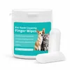 50er Set Finger Zahnreinigungstücher 8 x 4 cm für Hunde, Produktbild-Vorschau 1