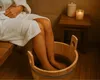 Fußbadewanne Standard aus Holz Lärche natur mit Produktbild-Vorschau 3