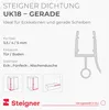 STEIGNER Duschtürdichtung UK18 100 cm (1 Stk.) Transparent Produktbild-Vorschau 2