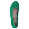 Tamaris Damen Ballerinas Grün Rauleder Größe: 36 Produktbild-Vorschau 6