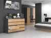 Kommode, Sideboard mit 8 Schubladen (138cm x 40cm x 97cm) Produktbild-Vorschau 5