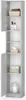 Vicco Badschrank Luis, 32 x 190 cm, Beton/Weiß Produktbild-Vorschau 7