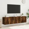 vidaXL TV-Wandschränke 2 Stk. Räuchereiche 80x30x41 cm Produktbild-Vorschau 4