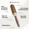 Olivia Garden Expert Blowout Speed Keramik-Rundbürste, Gold Produktbild-Vorschau 7