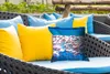 MuchoWow® Outdoor Kissen - Flamingo - Wasser - Tropisch - Produktbild-Vorschau 4