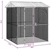 vidaXL Vogelkäfig Anthrazit 215 x 208 x 247 cm Verzinkter Produktbild-Vorschau 4