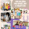 HECKBO Dětský vak s motivem poníka | Sportovní vak pro Náhled obrázku produktu 6