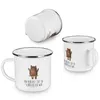 Mr. & Mrs. Panda becher emaille Bär Schaukel - Weiß - Produktbild-Vorschau 4
