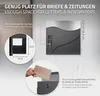 ECD Germany Briefkasten mit Zeitungsfach, 37x36,5x10,5 cm, Produktbild-Vorschau 4