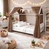 Baby-Delux Hausbett Himmel Musselin Betthimmel 2-er Set für Produktbild-Vorschau 1