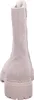 A back view of a beige boot. Náhled obrázku produktu