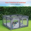 Teddle Parc Bébé - Parc bébé avec 50x balles de jeux - 120 Voir les images du produit 7