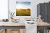 MuchoWow® Poster Traktor - Gras - Sonnenuntergang 100x100 Produktbild-Vorschau 3