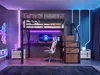 Hoogslaper 140 x 200 cm met bureau van 2 meter, Productafbeelding-voorbeeld 12