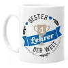 Kaffee-Tasse bester Lehrer der Welt Geschenk für Lehrer Produktbild-Vorschau 2