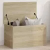vidaXL Truhlica Sonoma dub 60x35x35 cm materiál na báze Náhľad obrázku produktu 2