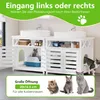 Waschbeckenunterschrank Unterschrank Katzentoilette Produktbild-Vorschau 8