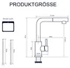 Miscelatore da cucina UnboxG in acciaio inossidabile Anteprima dell’immagine prodotto 5