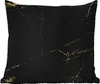 MuchoWow® Outdoor Kissen - Marmoroptik - Luxus - Schwarz - Produktbild-Vorschau 1