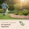 Floranica dřevěný obrubník záhonu 20 x 200 cm neošetřený Náhled obrázku produktu 6