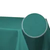 Tischdecke Leinenoptik 110x140 cm eckig Petrol beschichtet Produktbild-Vorschau 2
