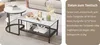ProximaX Couchtisch Set, rechteckiger Tisch und Produktbild-Vorschau 12