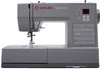 A studio shot of a gray Singer Heavy Duty sewing machine against a white background. Náhled obrázku produktu