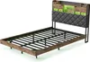 UnboxG Polsterbett Schwebebett 140×200 cm mit Produktbild-Vorschau 15