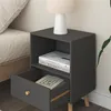 Tavolino 'Sundsvall' 40x30x54 cm grigio scuro Anteprima dell’immagine prodotto 6