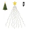 SALCAR 2m 280 luci LED per albero di Natale con 8 ghirlande Anteprima dell’immagine prodotto 7