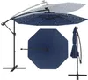 3 m Sonnenschirm mit LED, Terrassenschirm mit UV-Schutz & Produktbild-Vorschau 1