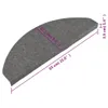 Vidaxl Treppenmatten Selbstadhäsiv 15 ST 65x22,5x3,5 cm Anteprima dell’immagine prodotto 10