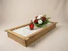 Grabumrandung aus Eichenholz 190 × 90 × 20 cm + Eichenkreuz Produktbild-Vorschau 6