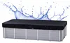 Solar Poolabdeckung Eckig 660 x 360 cm, Schwarz, 200 g/m² Produktbild-Vorschau 1